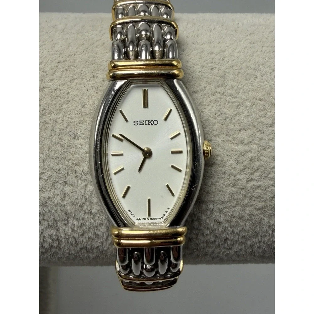 Seiko 1N00-6G60 New Battery Ladies Watch 18MM 8